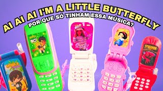 A ORIGEM DO CELULAR DE BRINQUEDO CHINÊS - AI AI AI I'M A LITTLE BUTTERFLY