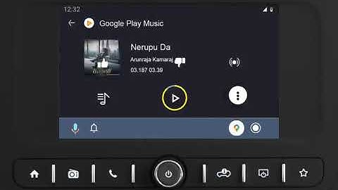 THAR Infotainment - Android Auto Home