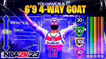 THIS 6’9 POINT GUARD BUILD WILL BREAK NBA 2K23! BEST BUILD NBA 2K23 CURRENT + NEXT GEN *UNSTOPPABLE*