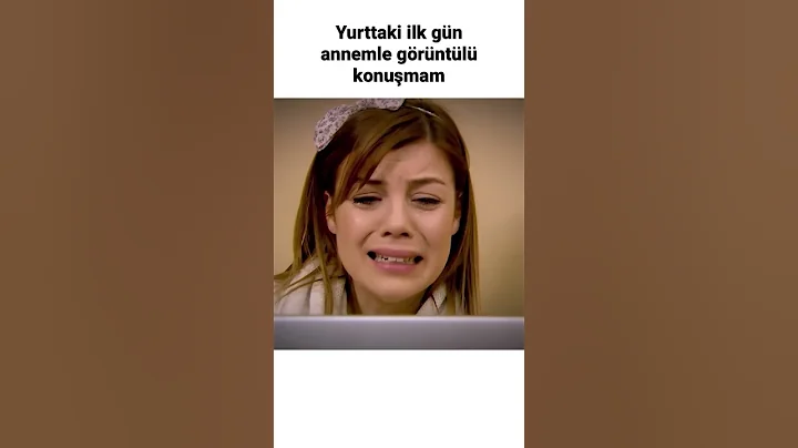Yurttaki ilk gün annemle görüntülü konuşmam #shorts #denizyıldızı