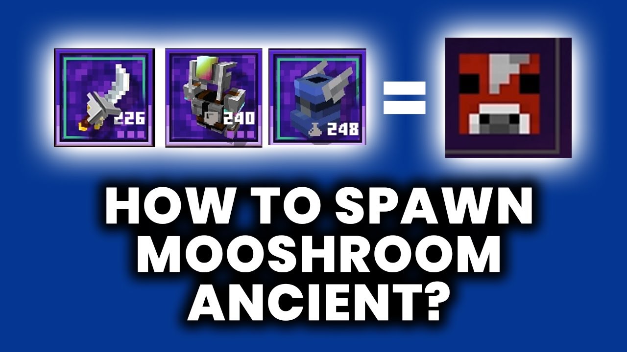 Which Items And Runes To Use To Spawn Ancient Mushroom In Minecraft Dungeons Youtube