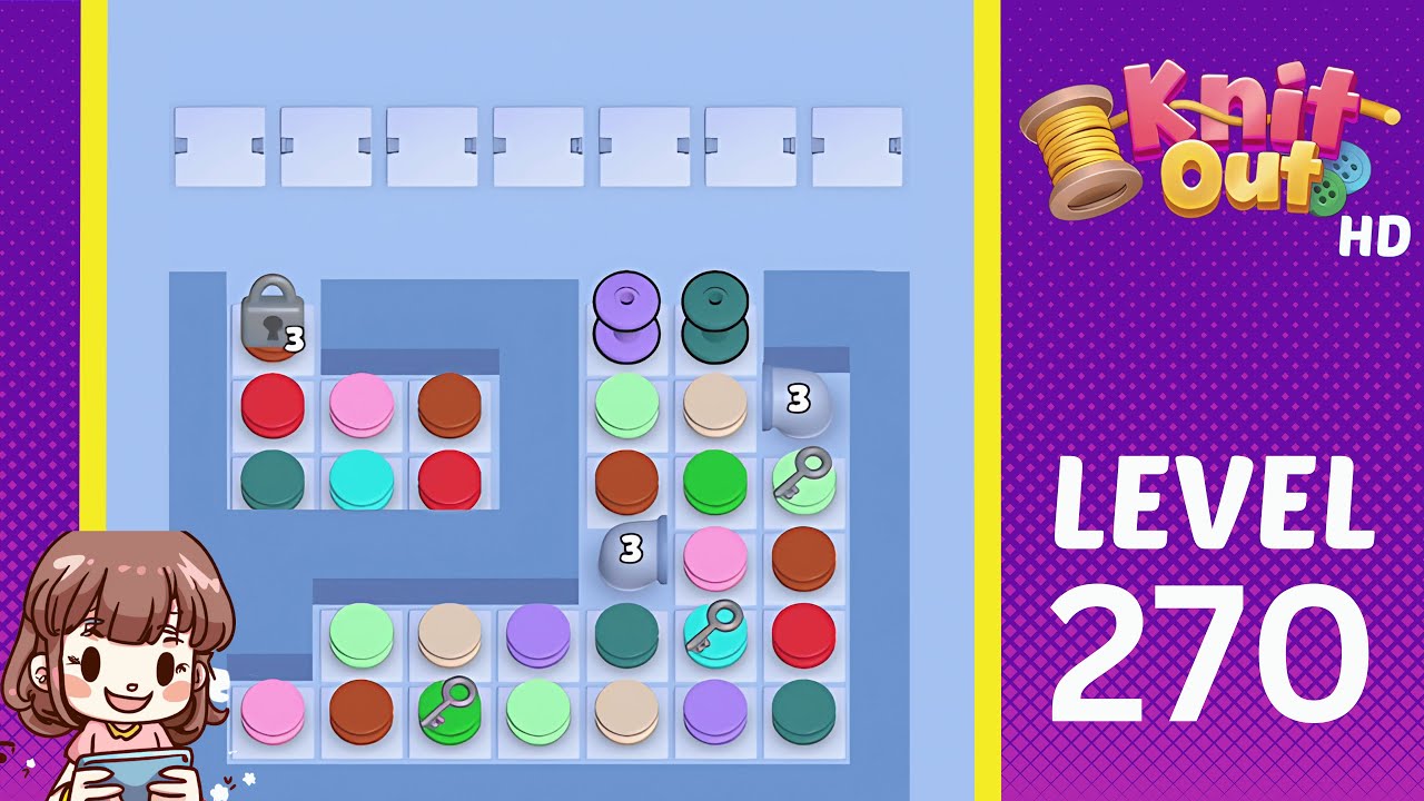 Knit Out Level 270 Solution Walkthrough