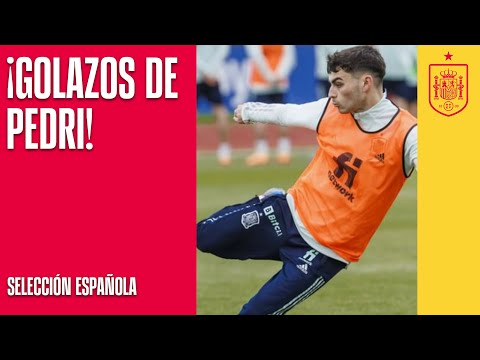 ¡Espectaculares golazos de Pedri en el entrenamiento! | 🔴 SEFUTBOL