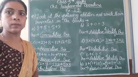 Class-5th maths ch 2 Fundamental operation ex-2.9