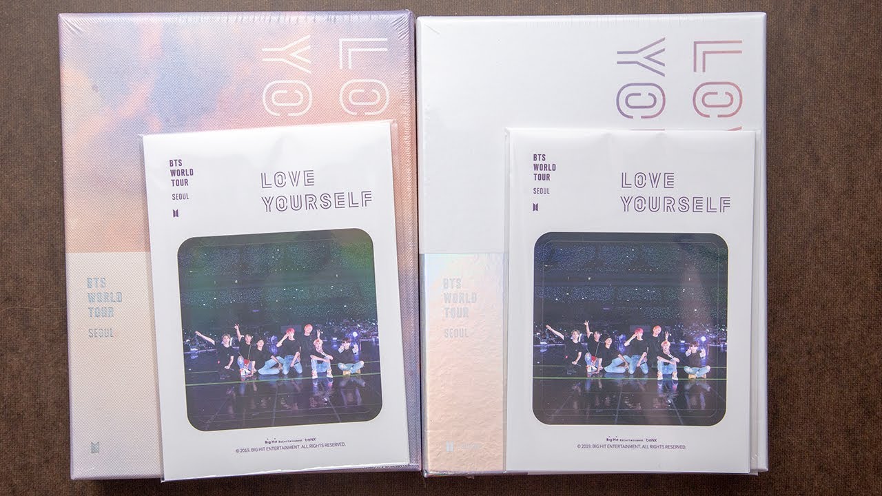 Unboxing | BTS WORLD TOUR - 'LOVE YOURSELF' SEOUL (SVS +Blu-ray)