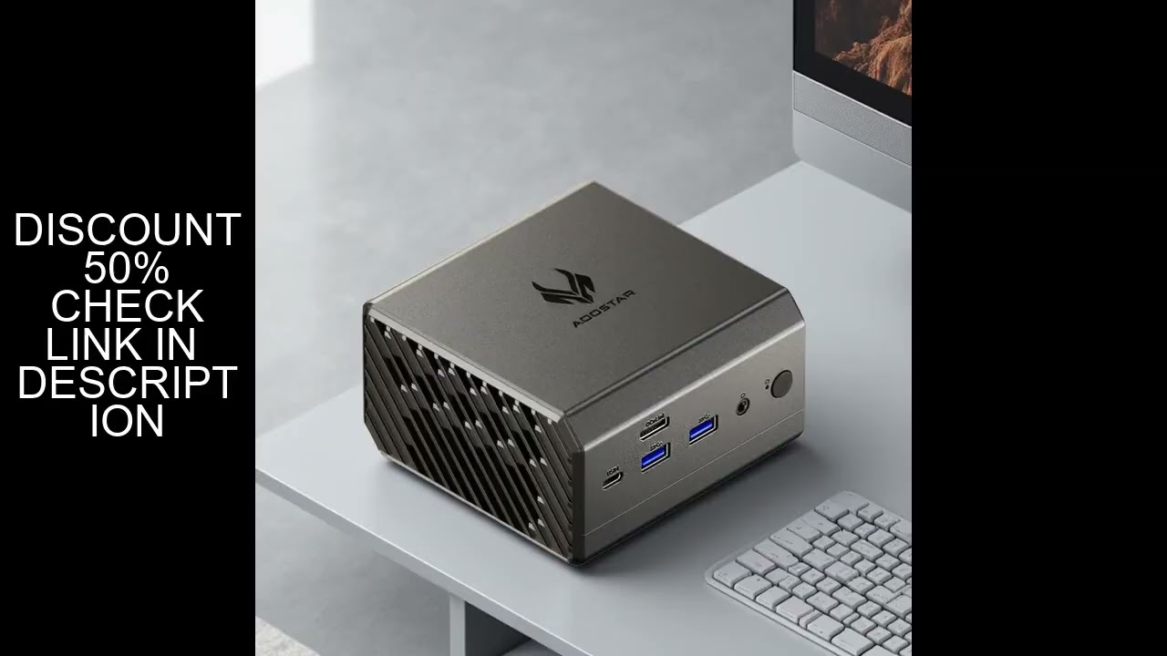 AOOSTAR GT37 Mini PC Ryzen™ AI9 HX370 32GB RAM 1T SSD Radeon 890M WiFi7 OCuLink Triple 4K 120Hz Gami