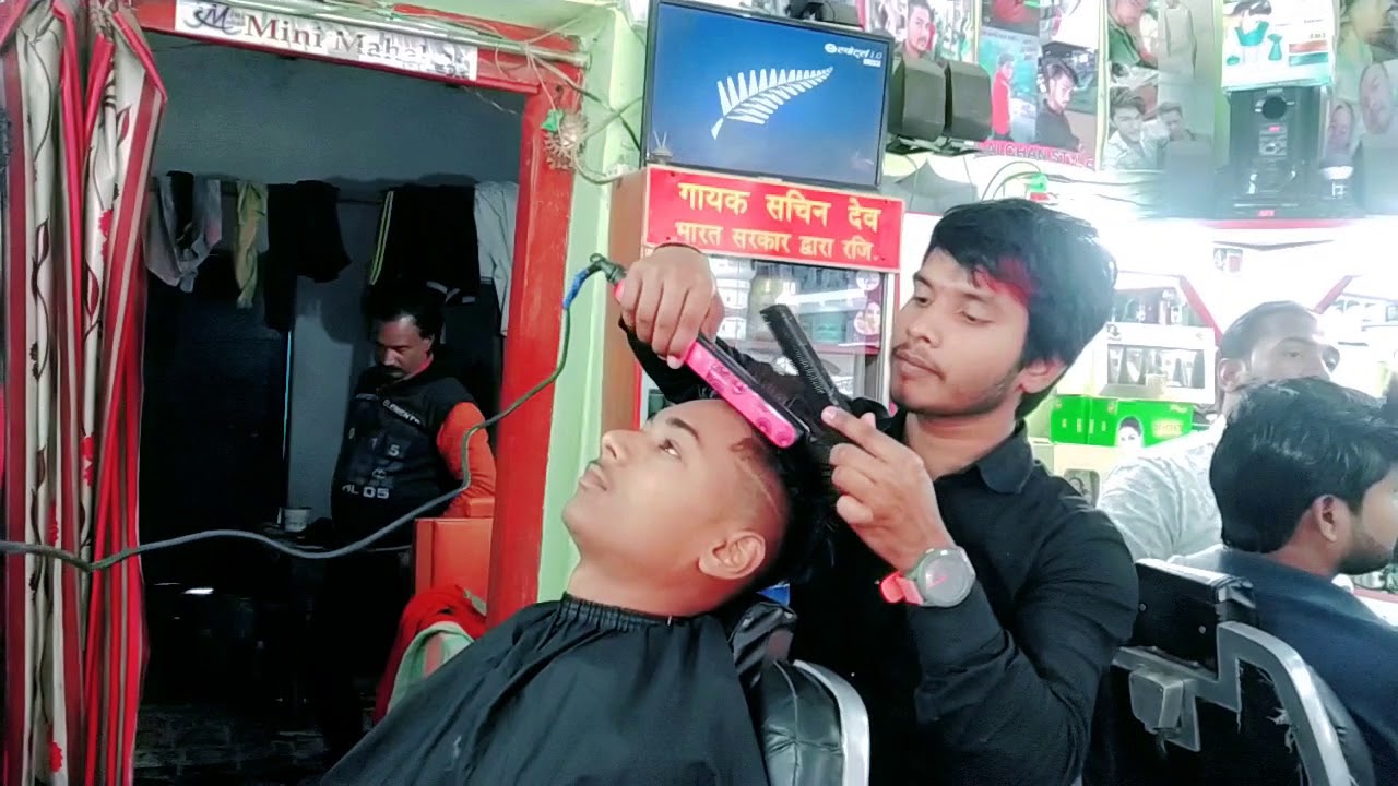 Hair state kaise Kare hair normal hair straightener video YouTube