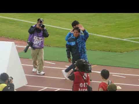2019.11.16 ファジアーノ岡山　横浜FC戦　試合後　田所選手挨拶