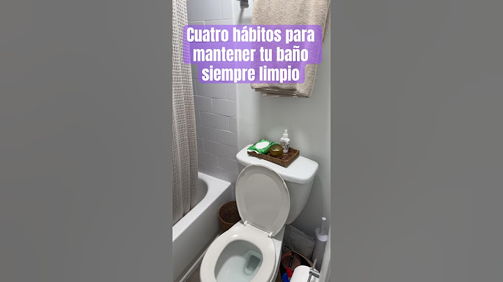Cuatro #hacks para mantener el baño siempre #limpio #baños #limpieza #tips #hacks