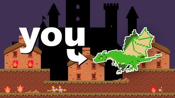 Making a Game Where YOU ARE THE DRAGON - Devlog