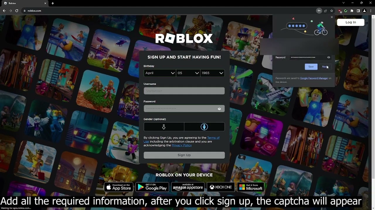 GitHub - RobloxThot/captchaCodeMakerV2: Make Roblox's signup