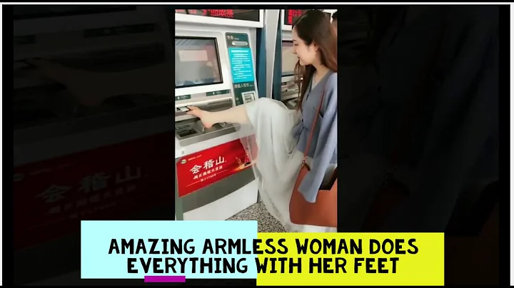Incredible Armless Girl Used Her Feet As Hands