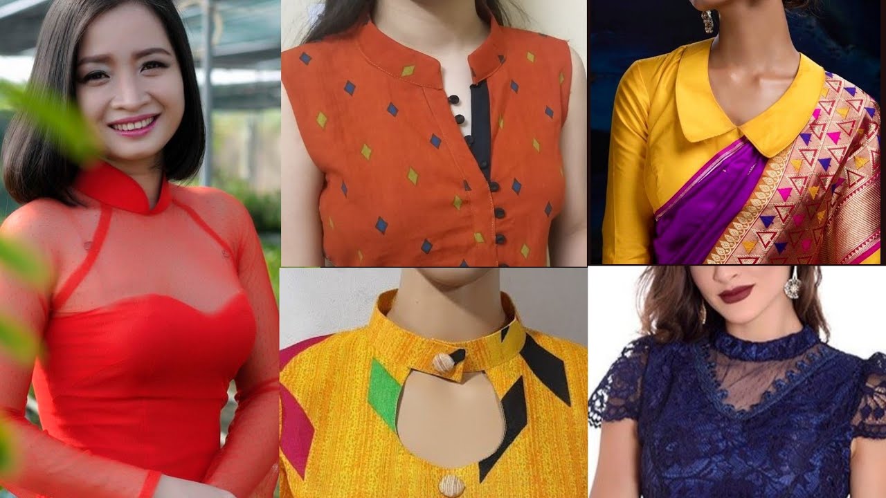 Collar Neck Designs ll Differen Style Collar & High Neck Design