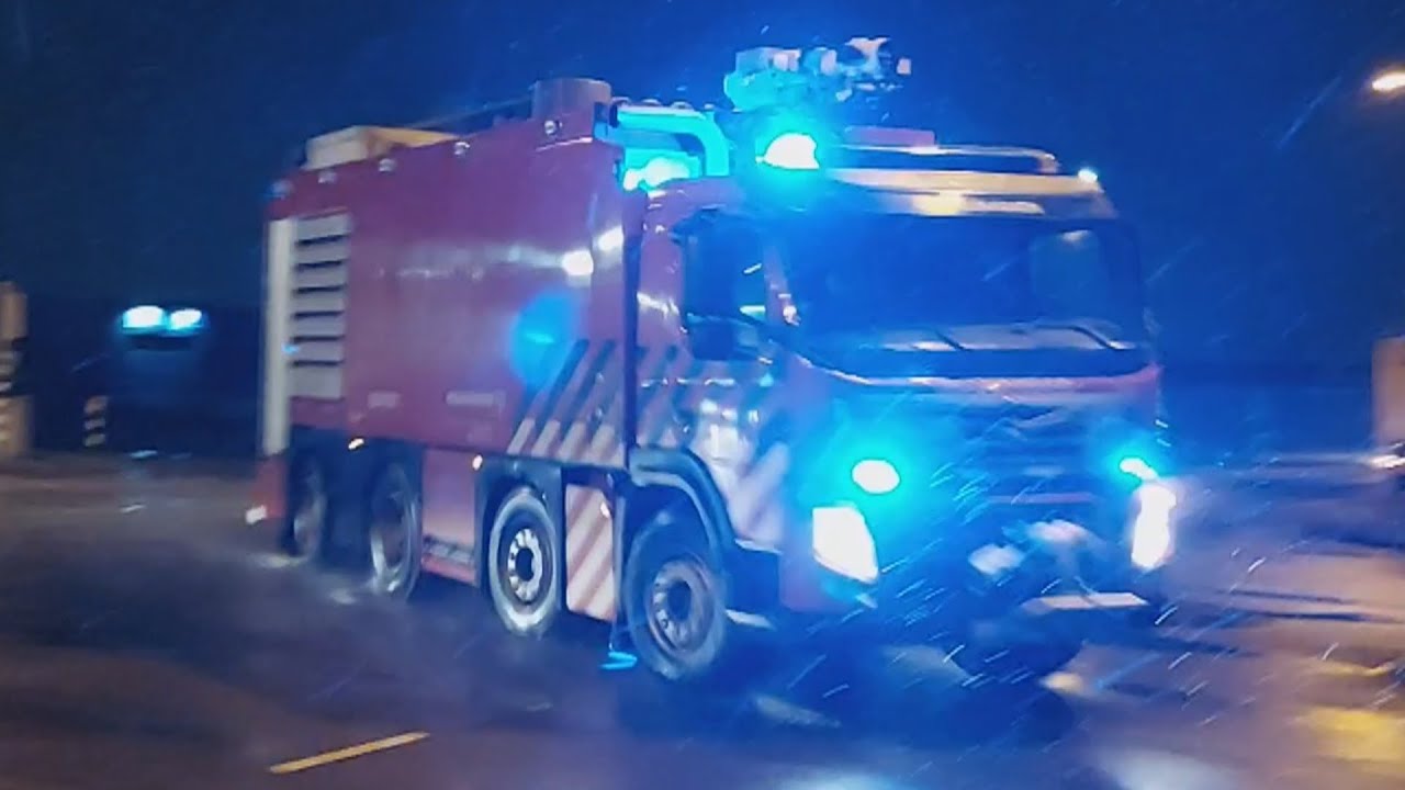 Brandweer Bergen op Zoom & Oud Gastel met spoed naar Grote