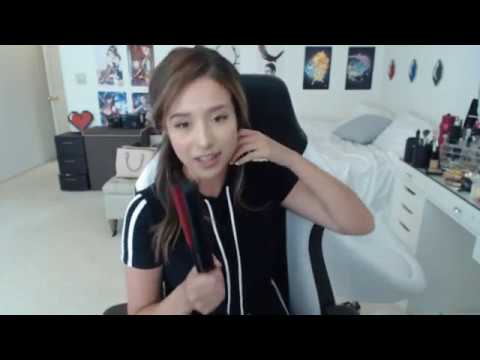 pokimane-doing-hair-*-tutorial-*