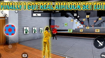 ✅Finally I got real aimlock 🇧🇷 | Set edit free fire headshot commands🥵🤯| Only headshots FF & FF MAX🤯