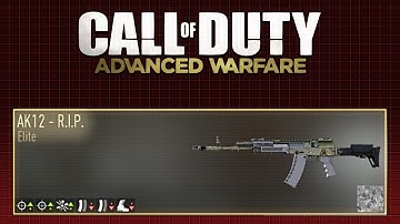 AK12 R.I.P | Elite Weapon - Call Of Duty Advanced Warfare