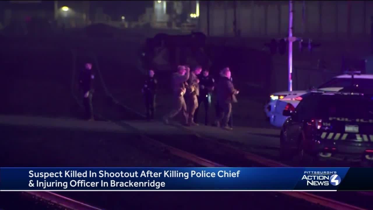 Suspect killed in shootout after killing police chief in Brackenridge