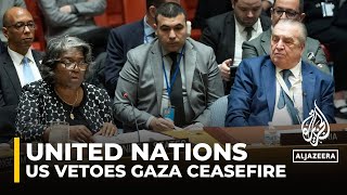 US veto sinks Algeria’s ceasefire resolution at UN Security Council