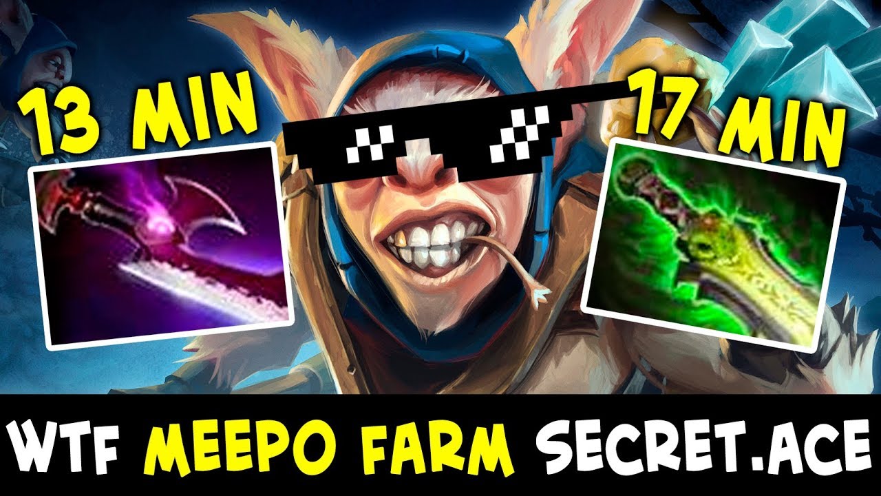 WTF фарм на Мипо —  Secret.Ace против Соннейко и Сумаила