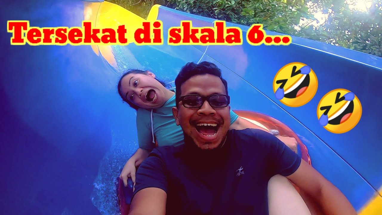 TERSEKAT DI WATER SLIDE TERPANJANG DI DUNIA.. I PENANG ESCAPE I VLOG