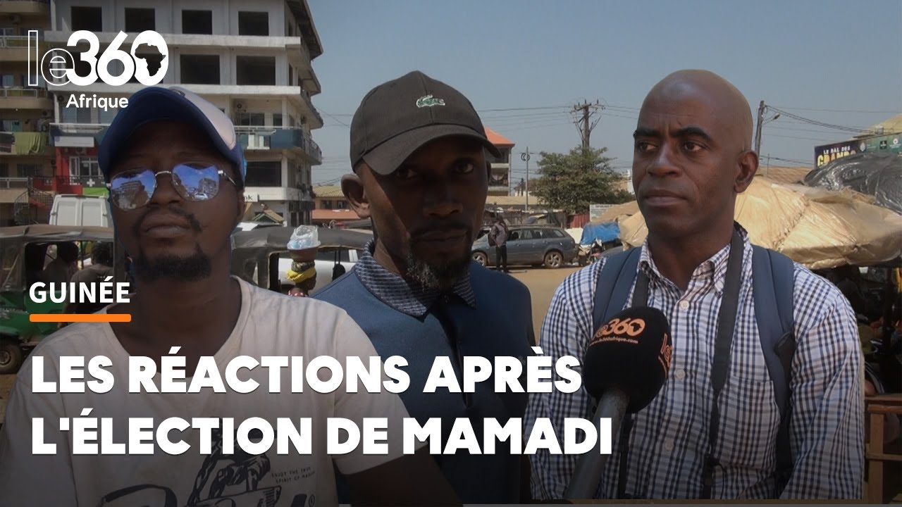 Présidentielle en Guinée : Mamadi Doumbouya élu dès le premier tour, la rue réagit