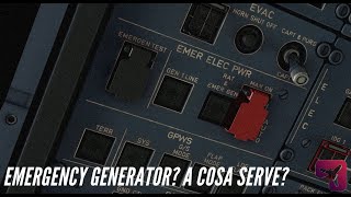FENIX A320 | Emergency Generator Test