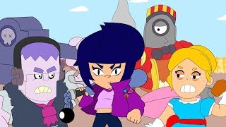 BRAWL STARS ANIMATION: BIBI vs RICO vs PIPER vs FRANK Resimi