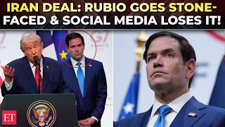 'Blink twice, Marco': Rubio goes 'stone-faced' as Trump talks Iran deal; SM reacts 'there goes 2028’