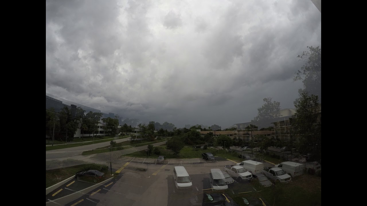 6192019 Boca Raton, Tornado Warning Partial Funnel Cloud Time lapse