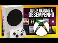 XBOX SERIES S - Quick Resume, Desempenho em Games, Loading e MAIS!