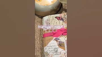 Super easy envelope journal. Lace, napkin, vintage theme #junkjournal #artjournal @onbeingwhole