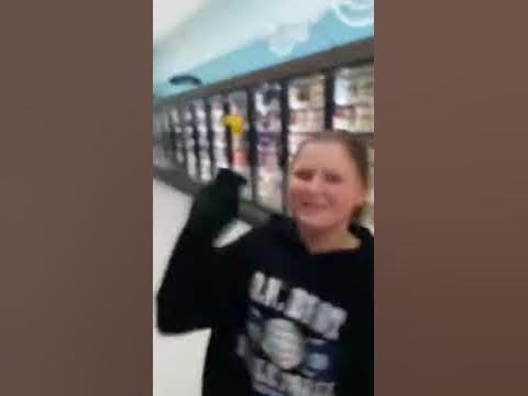 unc and niece Kroger adventures Vol 1....Fug a mask - YouTube