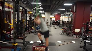 Single Leg Pause Box Acc Jumps