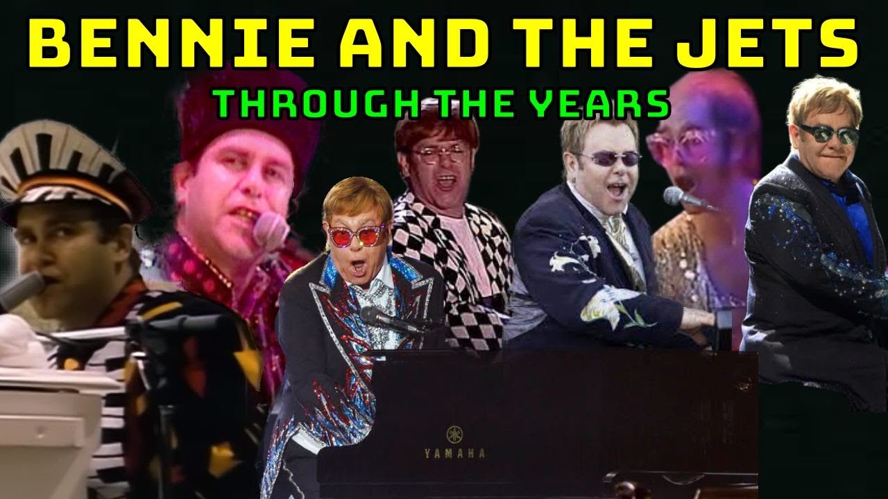 Elton John - Bennie and the jets - Through the years 1973-2022