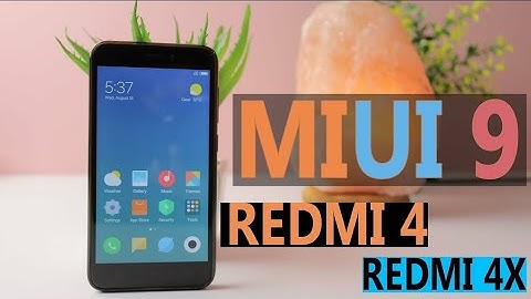 Install Miui 9 And Android Nougat(7.1.2) On Redmi 4/4x !!!!