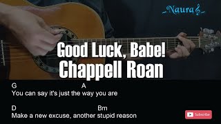 Chappell Roan - Good Luck, Babe! Guitar Chords Lyrics Resimi