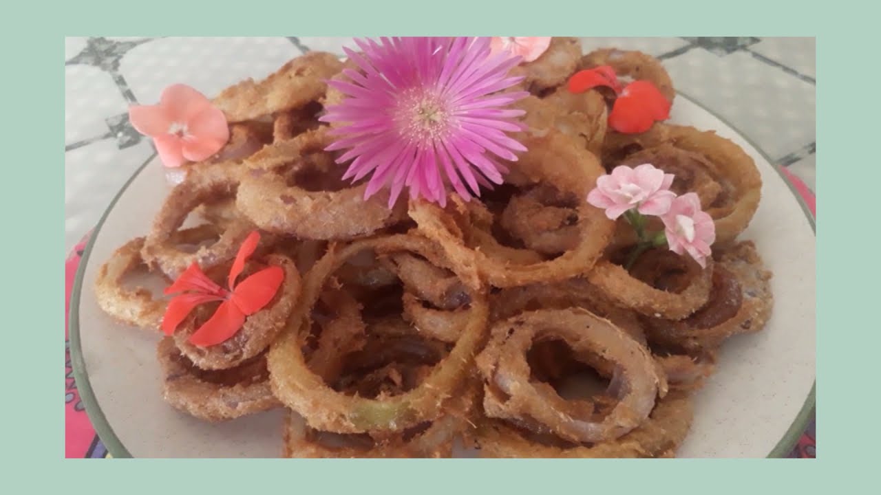 @Melâhatın  mutfağından lezzetler soğan halkası yemek tarifi