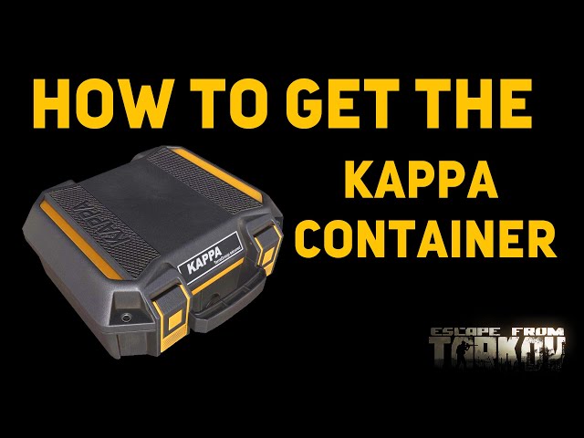 How To Get The Container Tarkov - YouTube