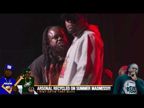 ARSONAL RECYCLED ON SUMMMMMER MADNESS VS SNAKE EYEZ + HELL NAHHHHH JESUS SEND THE FLOOD!!!!