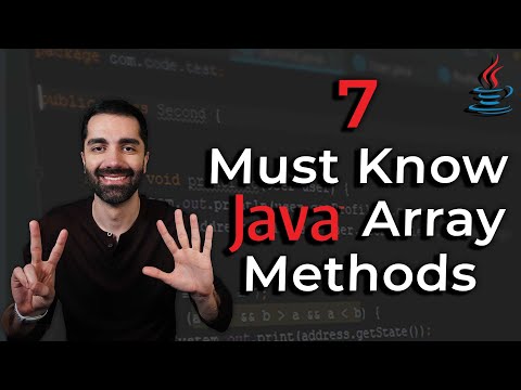 Video: Wat is de toArray-methode in Java?