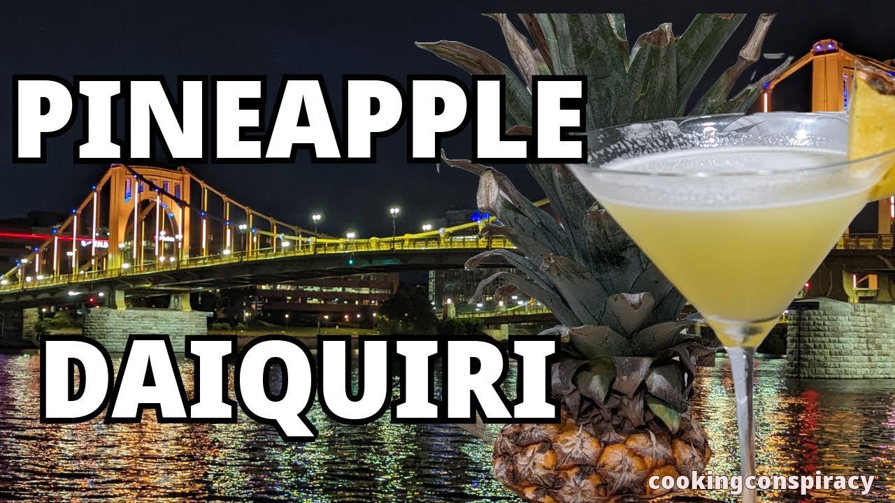 Pineapple Daiquiri: Easy Summer Drink