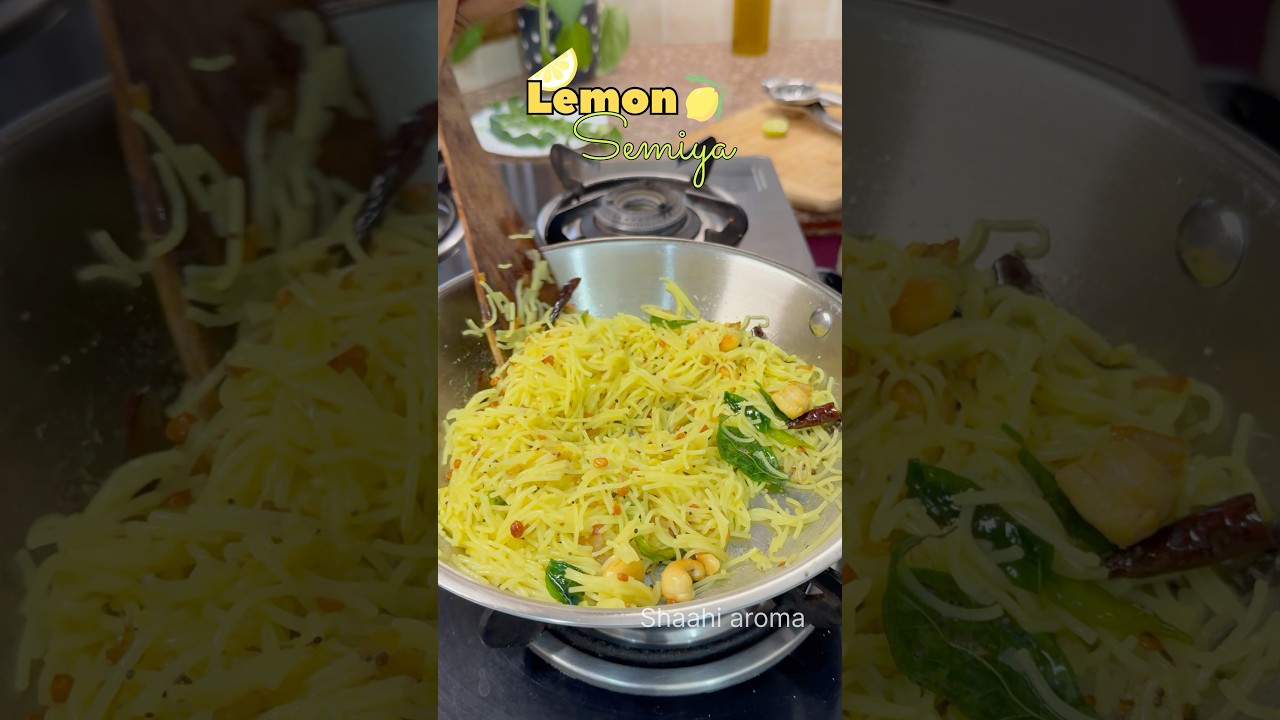 Lemon vermicelli/ Lemon semiya 