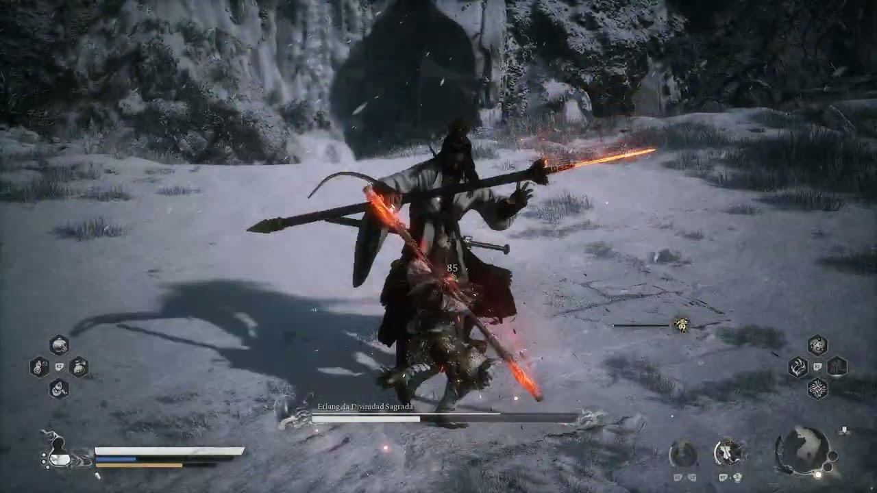 Black Myth  Wukong  / Matando a Jefe Erlang, la Divinidad Sagrada / dificultad Joven Sabio .