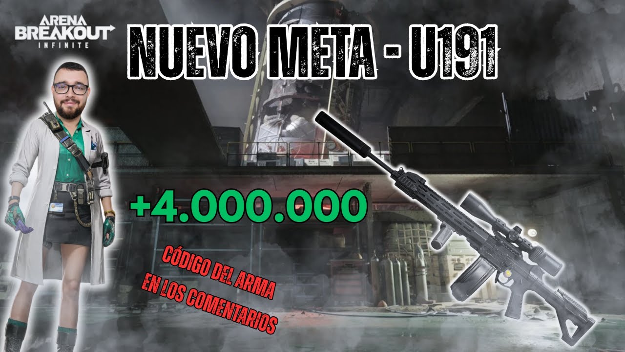 U191 Build Code Esta U-191 va a reinar Toda la S4! | Arena Breakout Infinite - YouTube