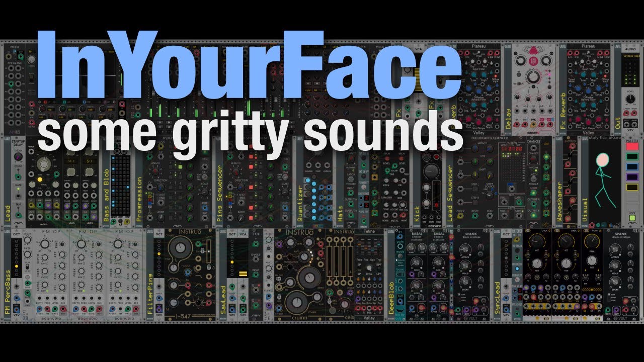 InYourFace - Classic electro voices in VCV Rack - YouTube Music