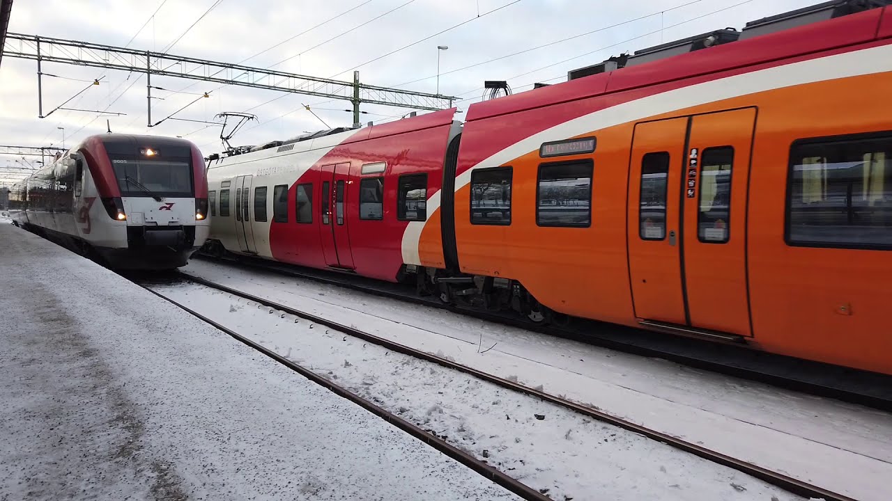 Malmö - Stockholm.  Via 