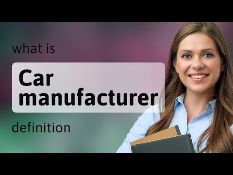 What Is A Manufacturer Vehicle Mean