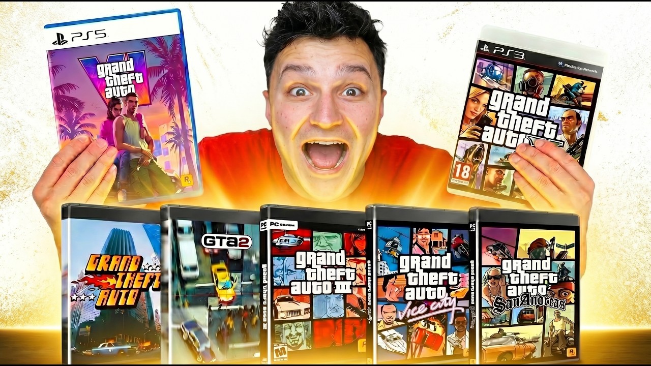 HO GIOCATO A TUTTI I GTA... 🚔 (dal primo all'ultimo)