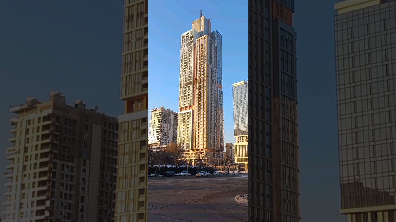 Nest One Tower Tashkent City Uzbekistan Walking Around 